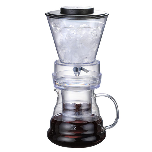 Ice Drip Coffee Pot, Glass Coffee Pot, Cold Brew Pot, Coffee Sharing Pot, Drip Type Ice Brew Coffee Pot